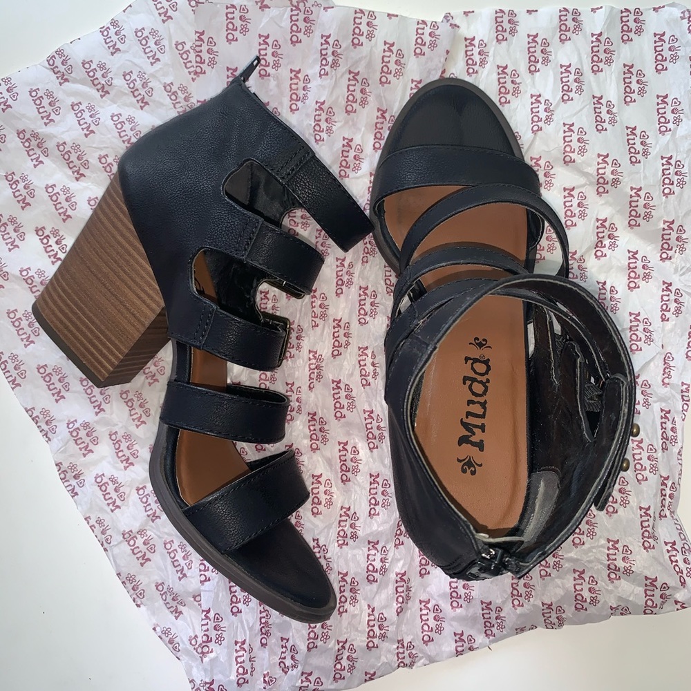 MUDD MDREEDLY Black Heels